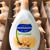 Sữa tắm Monsavon Au Lait Essentiel Vanille
